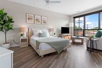 Wood-inspired vinyl flooring